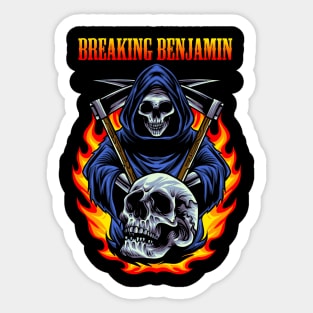 BREAKING BENJAMIN BAND Sticker